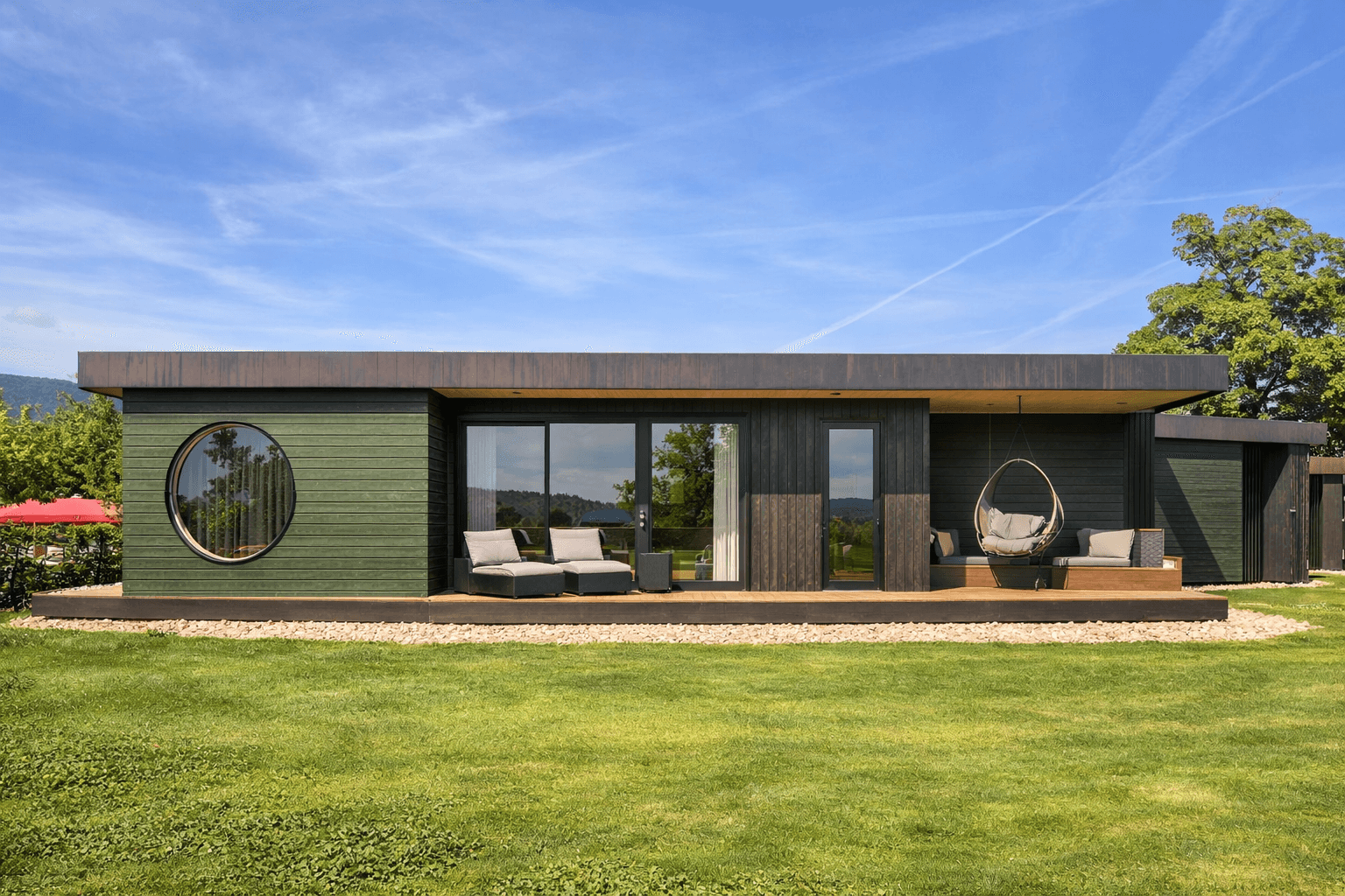 Stilvolle Glamping-Lodge in naturnaher Umgebung